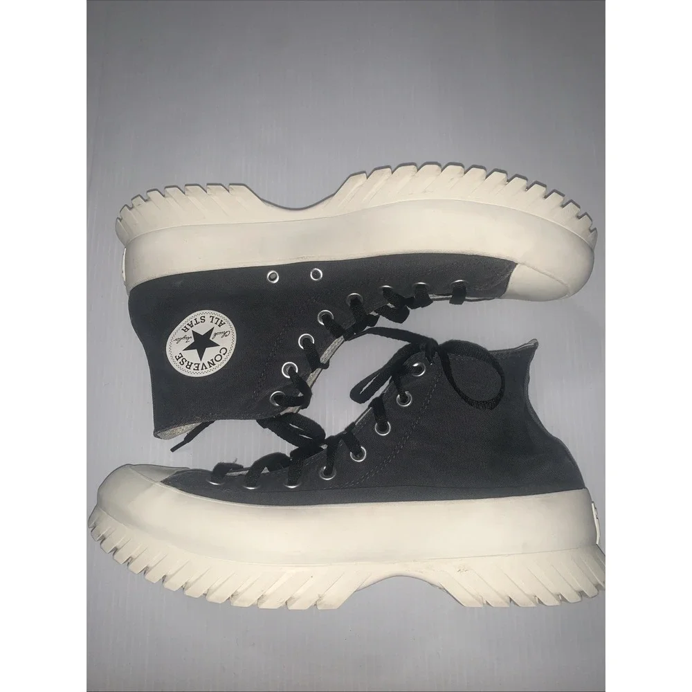 Converse Chuck Taylor Lugged 2.0 Shoes Black Platforms Women's 12.5 Mens 10.5